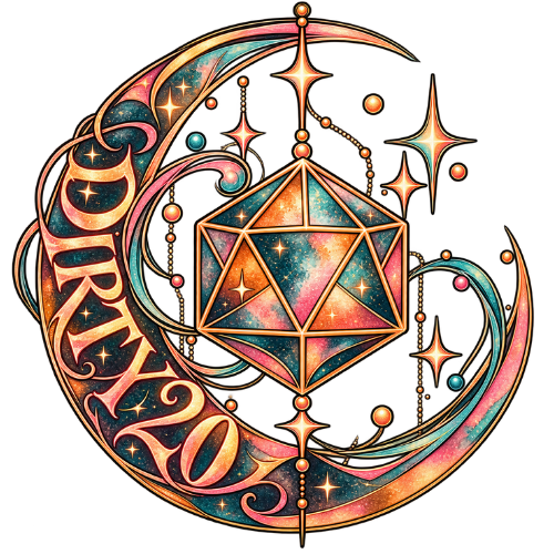 Dirty20 celestial dice artwork