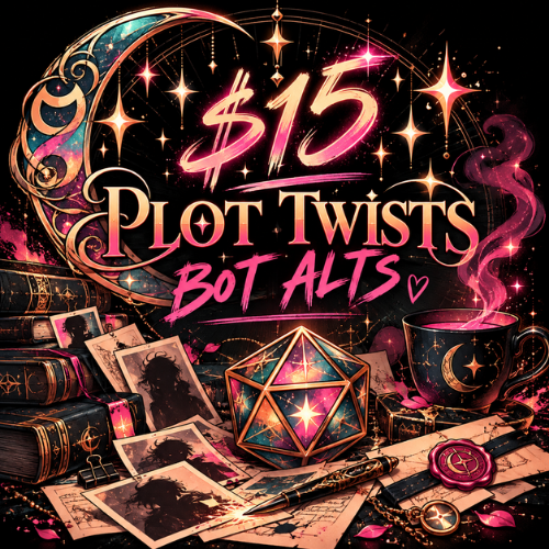 PLOT TWISTS — Bot commissions